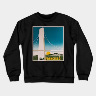 San Francisco Vintage Style Crewneck Sweatshirt